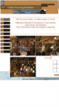 Mobile Screenshot of cabinfeverlogfurniture.com